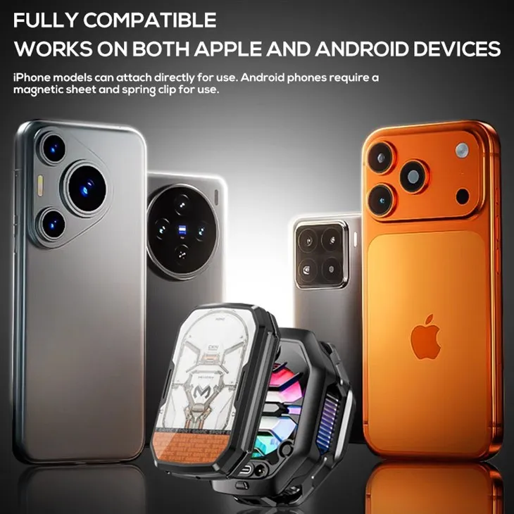 2000mAh Battery Frozen Mobile Phone Cooler For Mobile Game suppliers