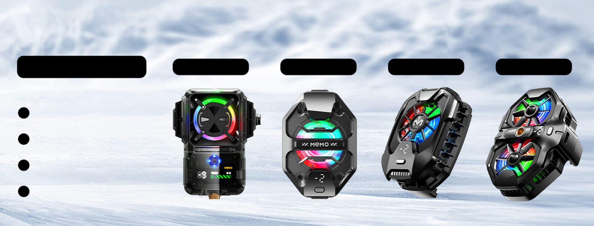 Back Clip Phone Cooler